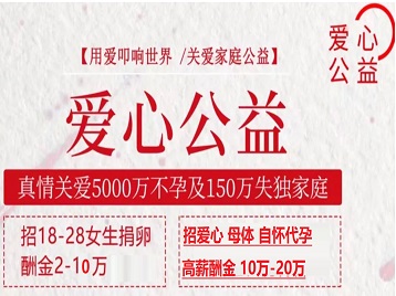 肥东捐卵助孕生子 爱心志愿者招募
